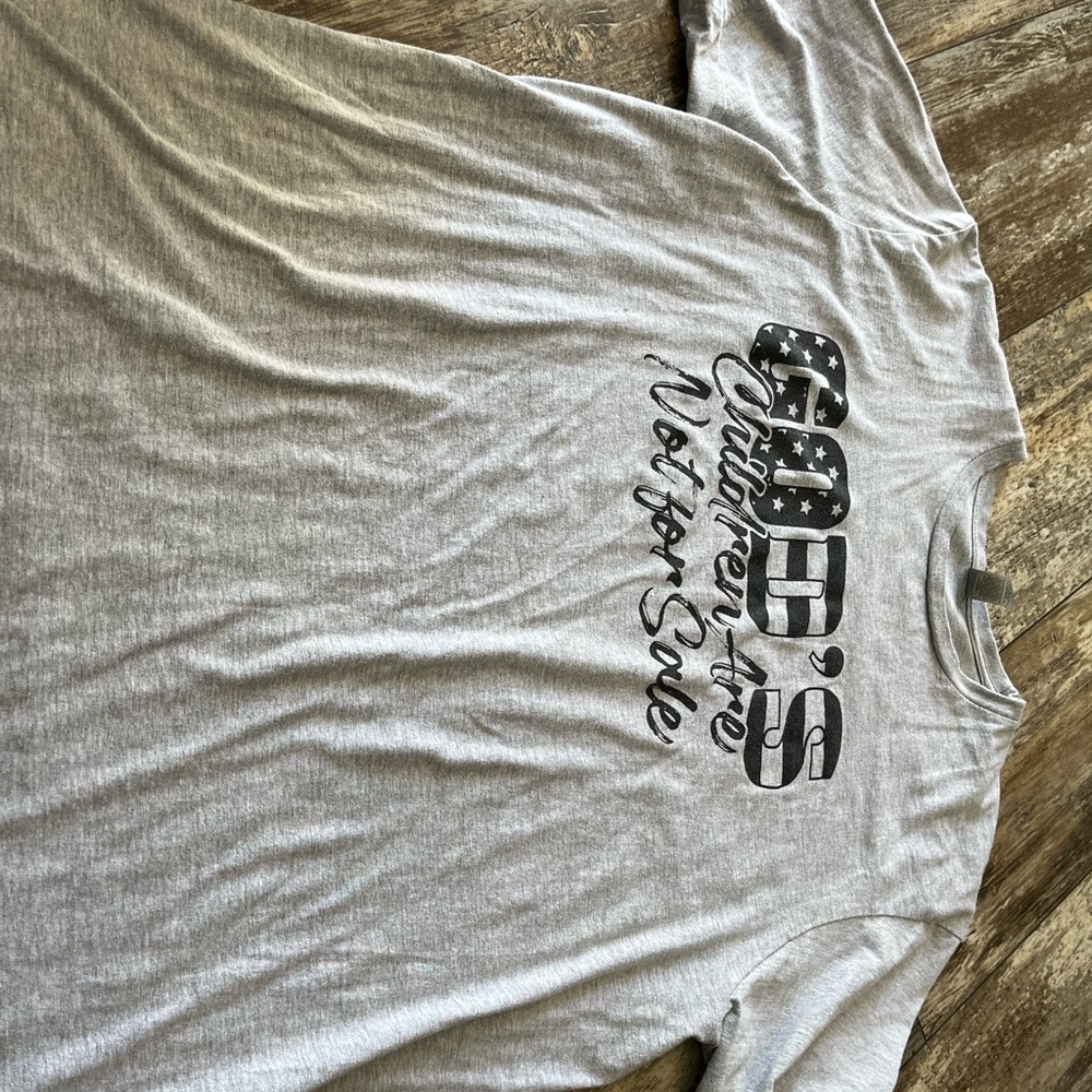 Gray Graphic Men's T-Shirt XL
